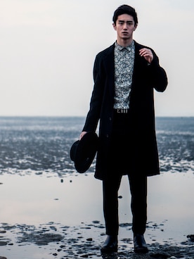 「model」｜yutoさん（メンズ・184cm）の冬コーディネート