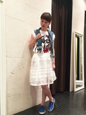 下西美希さん（レディース・165cm）の春コーディネート