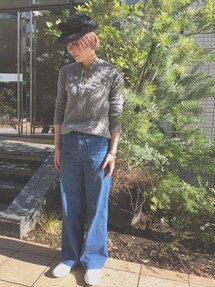 Auralee オーラリー レースアップ ニット セーター 日本製 AURALEE（オーラリー）の「＜AURALEE＞レースアップ ニット Ψ（ニット