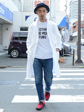 「 ＶＡＮＳ」｜FUNS_FUKUSHIMAさん（メンズ・171cm）の春コーディネート