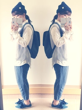 xiuさん（レディース・151cm）の春コーディネート