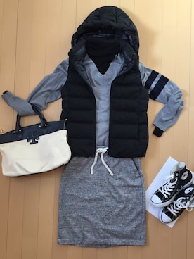 りんりんりんさん（レディース・160cm）の冬コーディネート