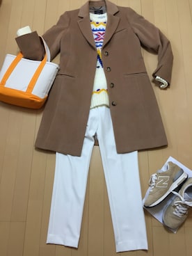 りんりんりんさん（レディース・160cm）の冬コーディネート