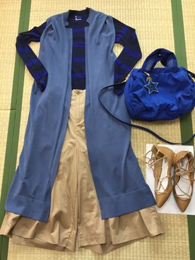 「シーバイクロエ」｜りんりんりんさん（レディース・160cm）の春コーディネート