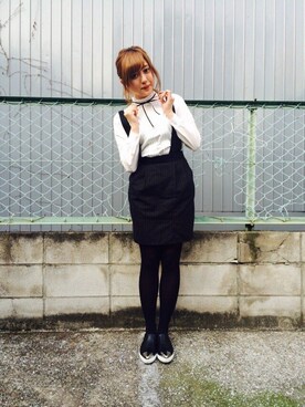 菊地亜美さん（レディース・164cm）の春コーディネート