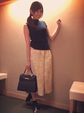 菊地亜美さん（レディース・164cm）の秋コーディネート