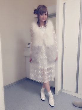 「お正月」｜菊地亜美さん（レディース・164cm）の冬コーディネート