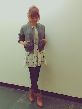 菊地亜美さん(レディース・164cm)の春コーディネート