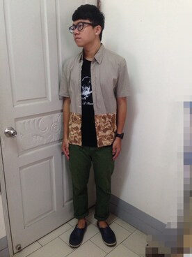 CHLeeさん（メンズ・165cm）の夏コーディネート