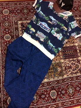 木下光治さん(メンズ・180cm)の夏コーディネート