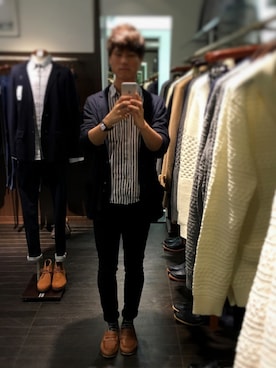 BLUEWAVEさん（メンズ・173cm）の秋コーディネート