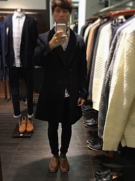BLUEWAVEさん（メンズ・172cm）の秋コーディネート