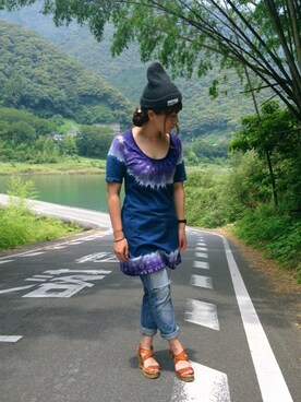 momoさん(レディース・156cm)の夏コーディネート