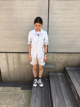 hahaさん（レディース・157cm）の夏コーディネート