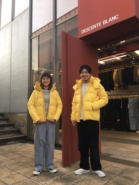 「DESCENTE ALLTERRAIN（デサント　オルテライン）のアイテム（ジャケット/アウター）」を使った、hahaさん（レディース・157cm）の冬コーディネート
