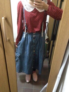 いちご大福さん（レディース・155cm）の冬コーディネート