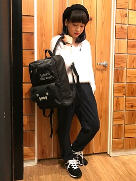 「Rydia（リディア）のアイテム」を使った、やまとさん（レディース・153cm）の秋コーディネート