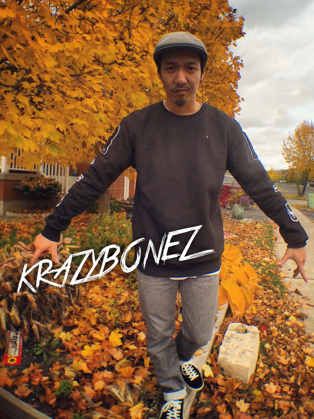 「street、REMIX、WEARREMIX、remixtaipei、black、hat、daily look、fashion、PUMA、Taiwan」｜「KANGOLのアイテム（キャップ、グレー系）」を使った、KrazyBonezさん（メンズ・170cm）の秋コーディネートの1枚目の写真
