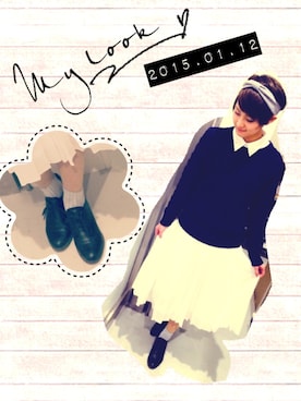 服部奈々さんのコーディネート