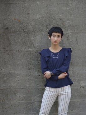 服部奈々さんのコーディネート