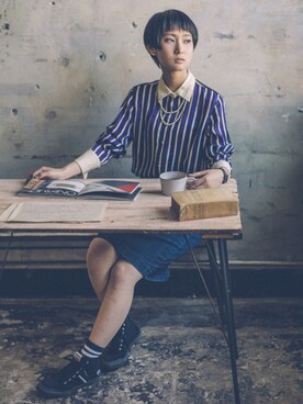 服部奈々さんのコーディネート