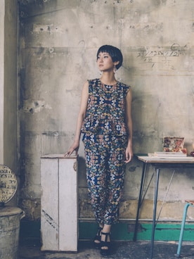 服部奈々さんのコーディネート