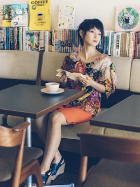 服部奈々さんのコーディネート