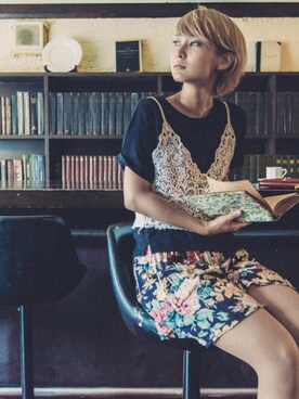 服部奈々さんのコーディネート