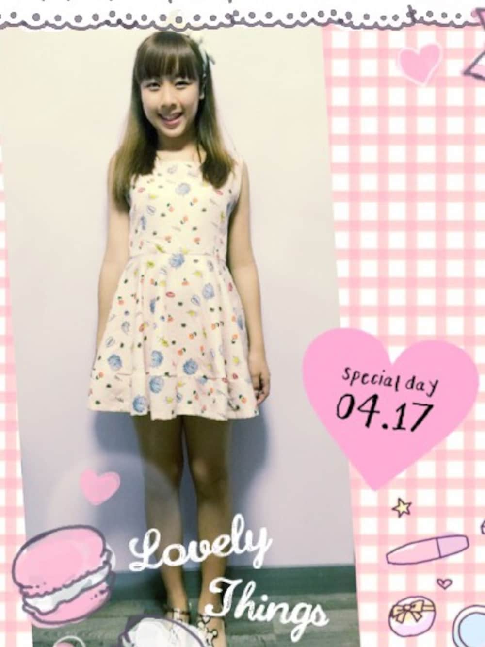「KATIE JUDITHのアイテム（サンダル、ピンク系）」を使った、Lumpy💜さん（レディース・168cm）の春コーディネートの1枚目の写真