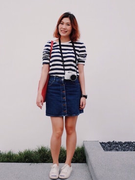 Maysaさん（レディース・162cm）の秋コーディネート