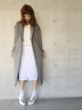 小玉ゆういさん（レディース・168cm）の冬コーディネート