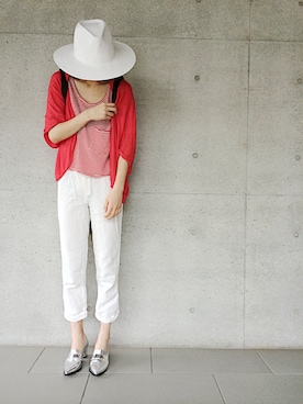 小玉ゆういさん（レディース・168cm）の夏コーディネート