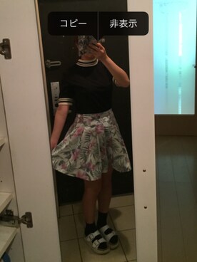 「MONKI」｜そるちゃん！さん（レディース・156cm）の夏コーディネート