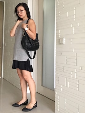 「GIVENCHY」｜「アイテム（ワンピース/ドレス）」を使った、chalinnさん（レディース・165cm）の夏コーディネート