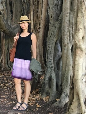 「wearsg」｜「アイテム（ハンドバッグ）」を使った、chalinnさん（レディース・165cm）の秋コーディネート