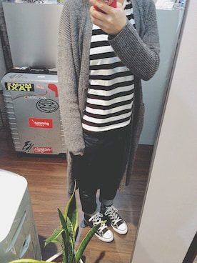 mさん（レディース・157cm）の春コーディネート