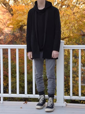 「YEEZUS（イーザス）のアイテム」を使った、innovation_movementさん（メンズ・180cm）の秋コーディネート