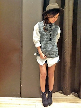 yukiさん（レディース・158cm）の冬コーディネート