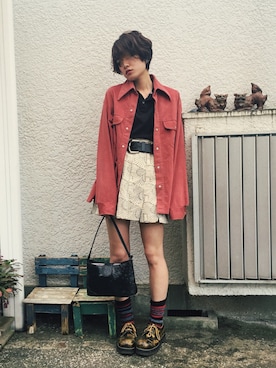 「ルーズソックス」｜キョツさん（レディース・165cm・10代）の秋コーディネート