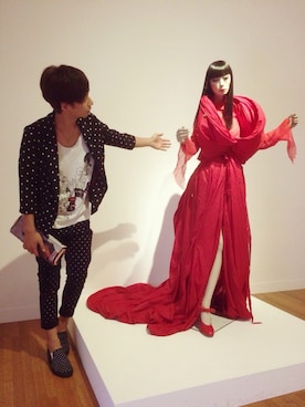 「TALKING ABOUT THE ABSTRACTION（トーキング　アバウト　ジ　アブストラクション）のアイテム（バッグ）」を使った、kateさん（メンズ・172cm）の春コーディネート