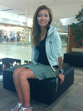 浅野ゆきさん（レディース・158cm）の夏コーディネート