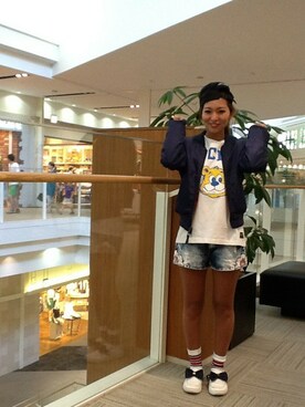 浅野ゆきさん（レディース・158cm）の夏コーディネート