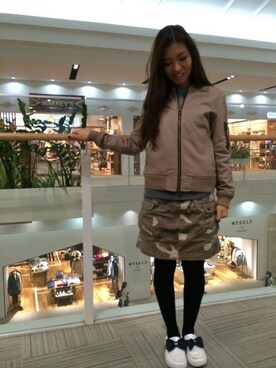 浅野ゆきさん（レディース・158cm）の秋コーディネート