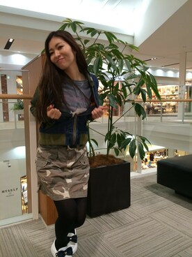 浅野ゆきさん（レディース・158cm）の秋コーディネート