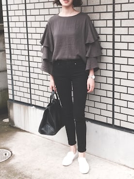 Ayaさん（レディース・173cm）の秋コーディネート