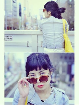「GAP（ギャップ）のアイテム（ジャケット/アウター）」を使った、IZUMI YUMENOさん（レディース・161cm）の夏コーディネート