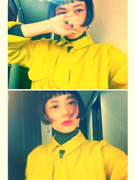 「ZARA（ザラ）のアイテム（その他アウター）」を使った、IZUMI YUMENOさん（レディース・161cm）の春コーディネート