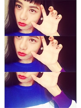 「VIS（ビス）のアイテム（イヤリング）」を使った、IZUMI さん（レディース・161cm）の秋コーディネート