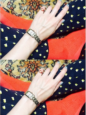 「Grosse Glace（グロッセ・グラッセ）のアイテム」を使った、IZUMI さん（レディース・161cm）の秋コーディネート