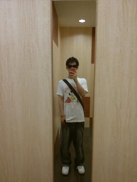 「HTC（エイチティーシー）のアイテム（ブレスレット）」を使った、仁宏さん（メンズ・178cm）の夏コーディネート